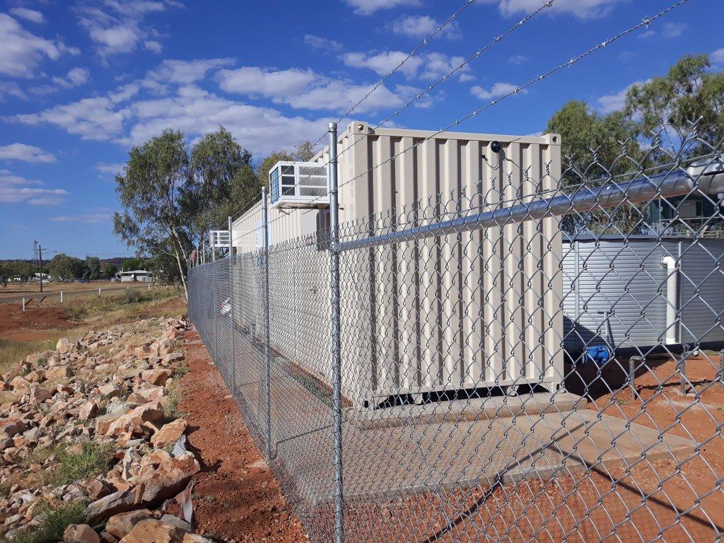 Water treatment plant infrastructure