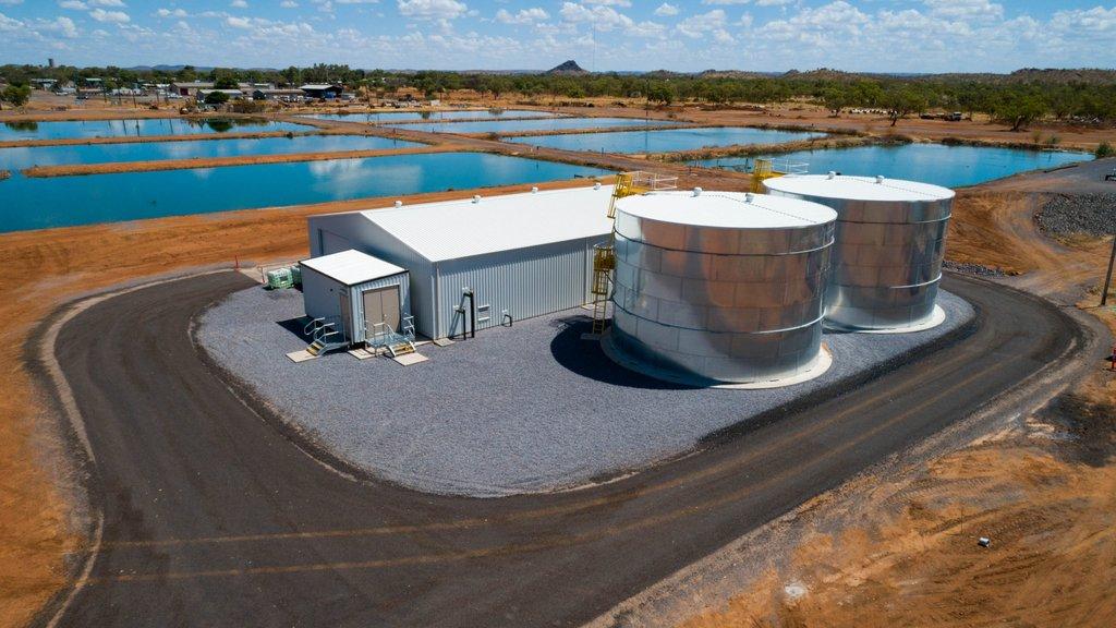 Cloncurry STP Upgrade – overall site view