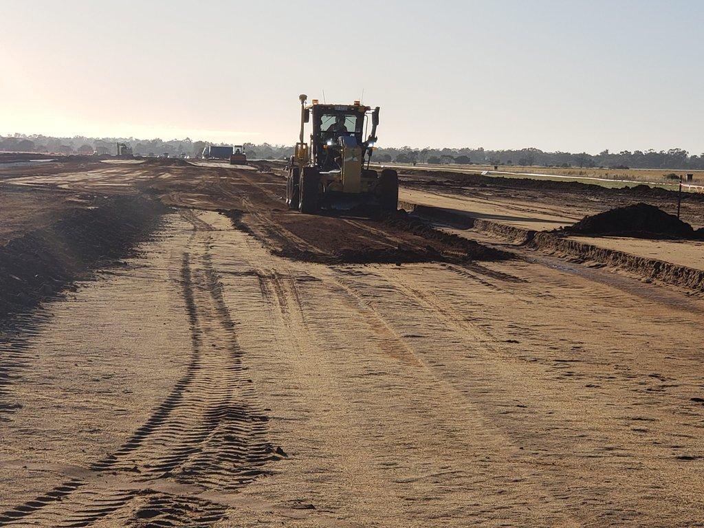 Airport runway upgrade – airside works overview