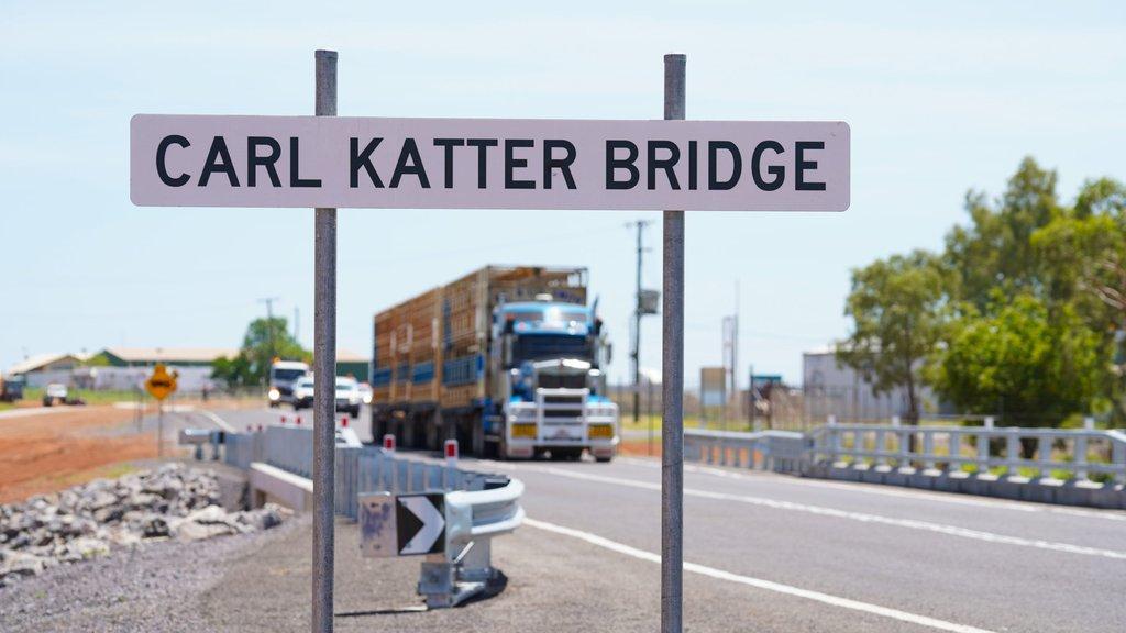 Carl Katter Bridge Replacement – completed bridge on Ernest Henry Road